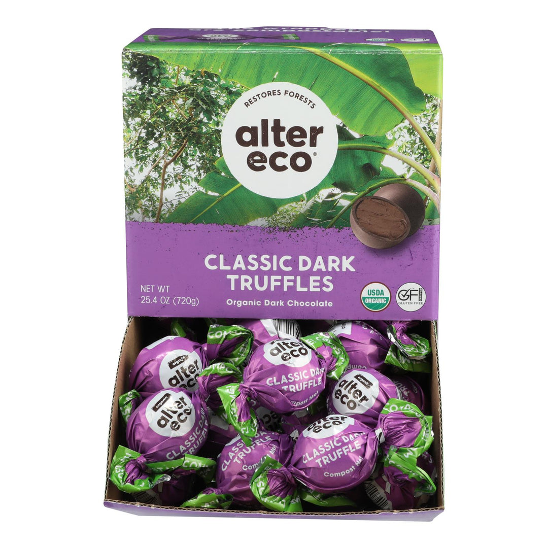 Alter Eco Americas Organic Truffles - Salted Caramel - .42 Oz - Case Of 60 - Maras Green